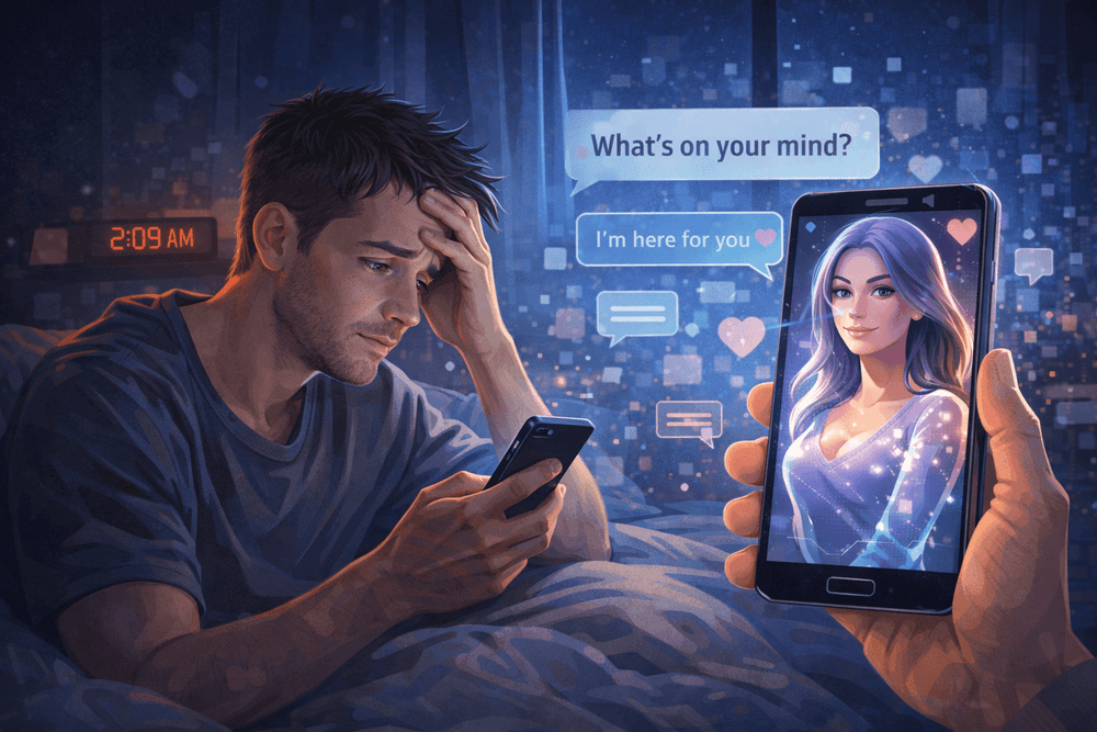 When 2 AM Feelings Need a Friend: Why Young Adults Are Turning to AI Companions