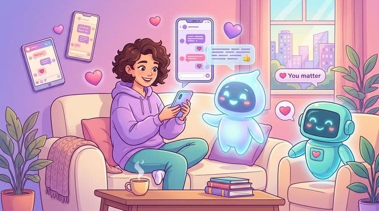 When Texting Your AI Feels More Real Than Swiping Right